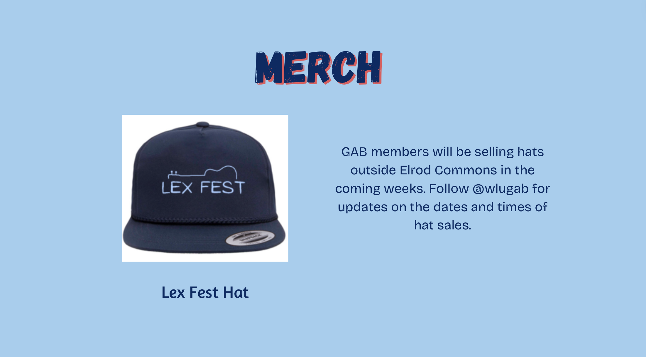 Merch Info